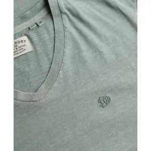 T-shirt met V-hals Superdry Classic image-1