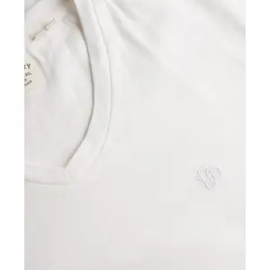 T-shirt met V-hals Superdry Classic image-1