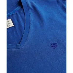 T-shirt met V-hals Superdry Classic image-1