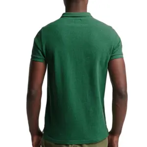 Camisa pólo de algodão orgânico Superdry image-1