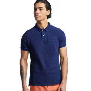 Polo en coton biologique Superdry Vintage Destroy image-0