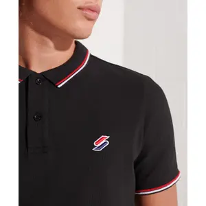 Polo en coton Superdry Code image-1