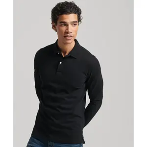 Polo manches longues en jersey Superdry Studios image-1