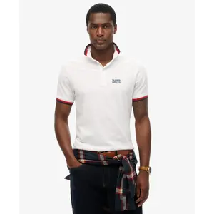 Polo con ribete Superdry Sportswear image-1