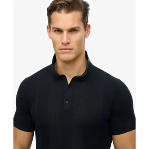 Mesh polo shirt Superdry image-4