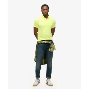 Jersey polo shirt Superdry Essential Logo Neon image-2