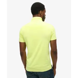 Jersey polo shirt Superdry Essential Logo Neon image-3