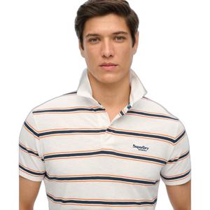 Leicht gestreiftes Polo Superdry image-4