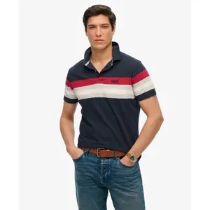 Polo a rayas Superdry image-2