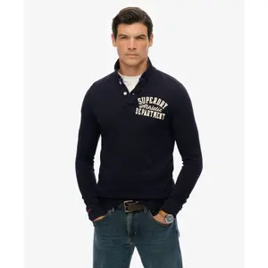 Langärmeliges Polo-Shirt Superdry Vintage Athletic image-0