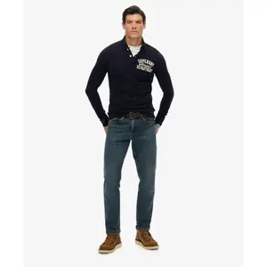 Langärmeliges Polo-Shirt Superdry Vintage Athletic image-1