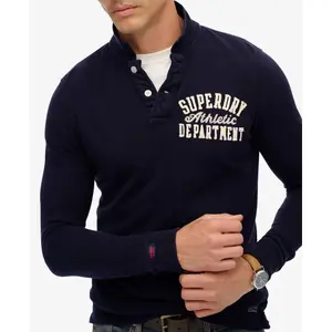 Langärmeliges Polo-Shirt Superdry Vintage Athletic image-3