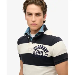 Polo vintage de malha Superdry Athletic image-4