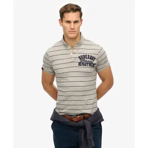 Polo vintage de malha Superdry Athletic image-1