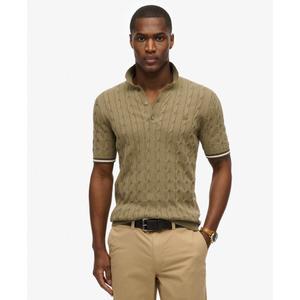 Polo de malla texturizada Superdry image-1