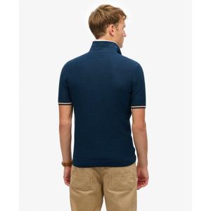 Polo de malla texturizada Superdry image-2