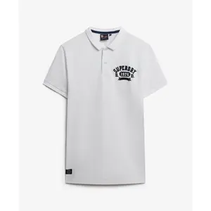 Classic polo with applied pattern Superdry image-0