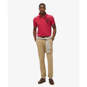 Polo clássico com padrão aplicado Superdry image-2