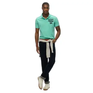 Polo clássico com padrão aplicado Superdry image-2