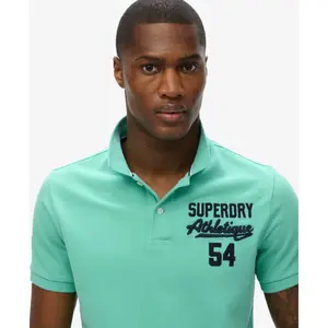 Polo clássico com padrão aplicado Superdry image-4