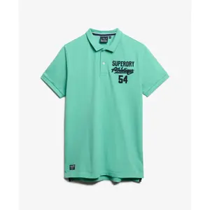 Polo clássico com padrão aplicado Superdry image-0