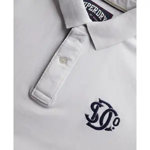 Polo piqué monograma Superdry image-1
