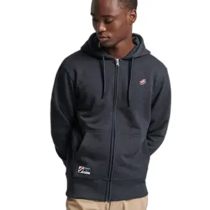 Sudadera con capucha y cremallera Superdry Code Essential image-0