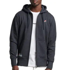 Sudadera con capucha y cremallera Superdry Code Essential image-1