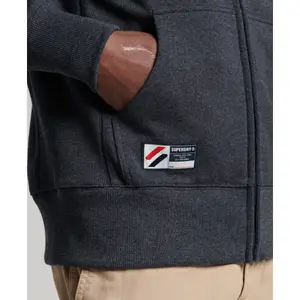 Sudadera con capucha y cremallera Superdry Code Essential image-4