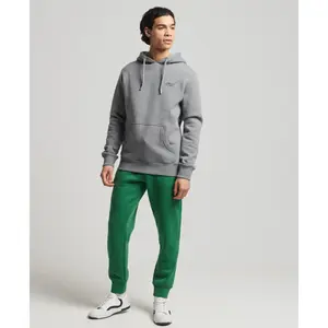 Camisola com capuz e logótipo bordado em algodão orgânico Superdry Vintage image-1