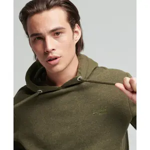 Camisola com capuz com logótipo bordado Superdry Vintage image-3