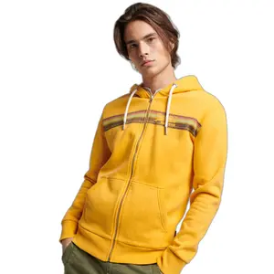 Sweatshirt hoodie met rits logo Superdry Vintage Cali image-0