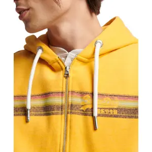 Sweatshirt hoodie met rits logo Superdry Vintage Cali image-2