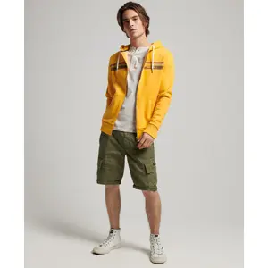 Sweatshirt hoodie met rits logo Superdry Vintage Cali image-1