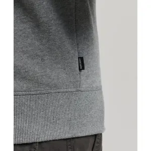 Sweatshirt en coton bio zippé Superdry Essential Logo image-4