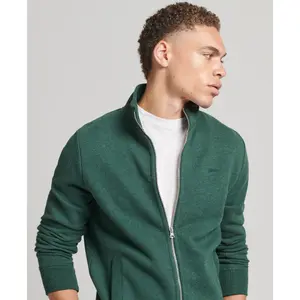 Veste de survêtement zippée coton bio Superdry Vintage Logo image-2