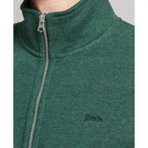 Veste de survêtement zippée coton bio Superdry Vintage Logo image-3