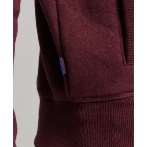 Zip-up tracksuit jacket in organic cotton Superdry Vintage Logo image-3