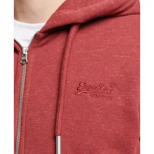 Capuz bordado com fecho éclair Superdry Vintage Logo image-3