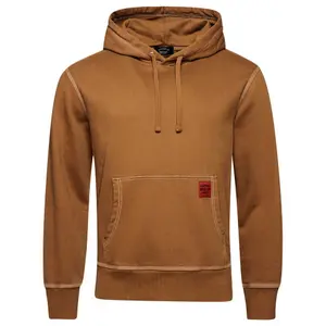 Casual hoodie met contrasterende stiksels Superdry image-0