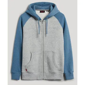 Sweatshirt à capuche de baseball zippé Superdry Essential image-0