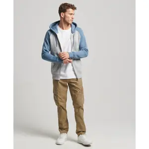 Sweatshirt à capuche de baseball zippé Superdry Essential image-1