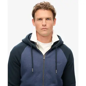 Sweatshirt à capuche zippé Superdry Essential Baseball image-4