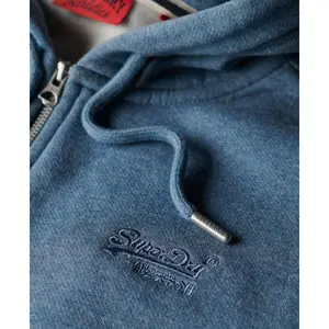Hoodie med dragkedja och logotyp Superdry Essential image-6