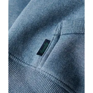 Hoodie med dragkedja och logotyp Superdry Essential image-5