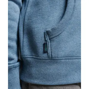 Hoodie med dragkedja och logotyp Superdry Essential image-3