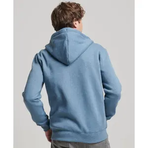 Hoodie med dragkedja och logotyp Superdry Essential image-2