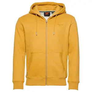 Capuz com fecho de correr com logótipo Superdry Essential image-0