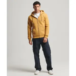 Capuz com fecho de correr com logótipo Superdry Essential image-1