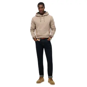 Oversized hoodie with pattern and micro logo Superdry image-1